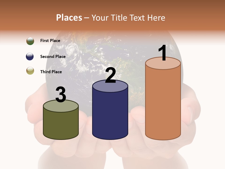 Cutout Protection Woman PowerPoint Template