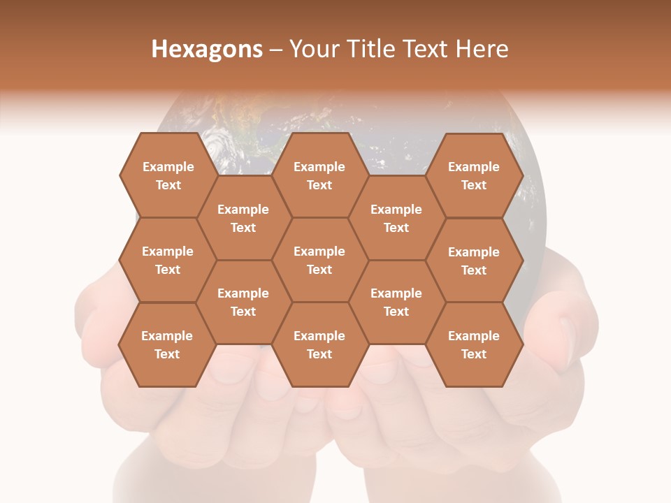 Cutout Protection Woman PowerPoint Template