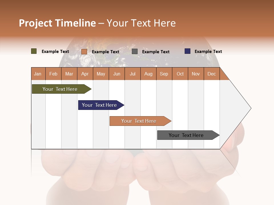 Cutout Protection Woman PowerPoint Template