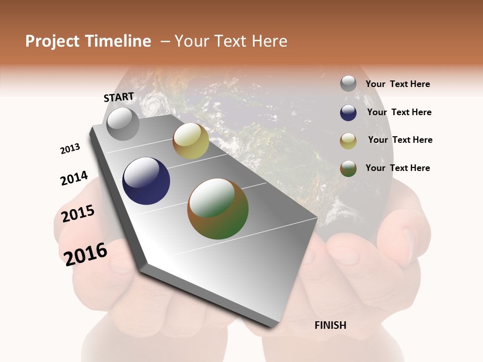 Cutout Protection Woman PowerPoint Template