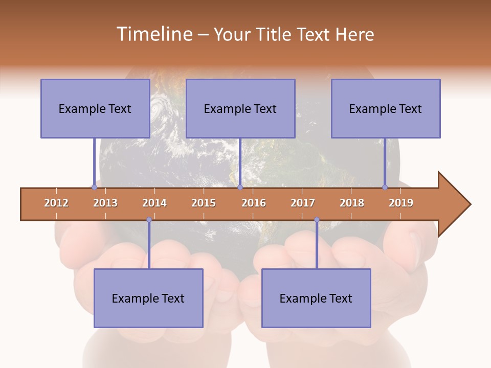 Cutout Protection Woman PowerPoint Template