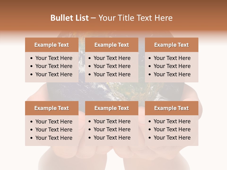 Cutout Protection Woman PowerPoint Template