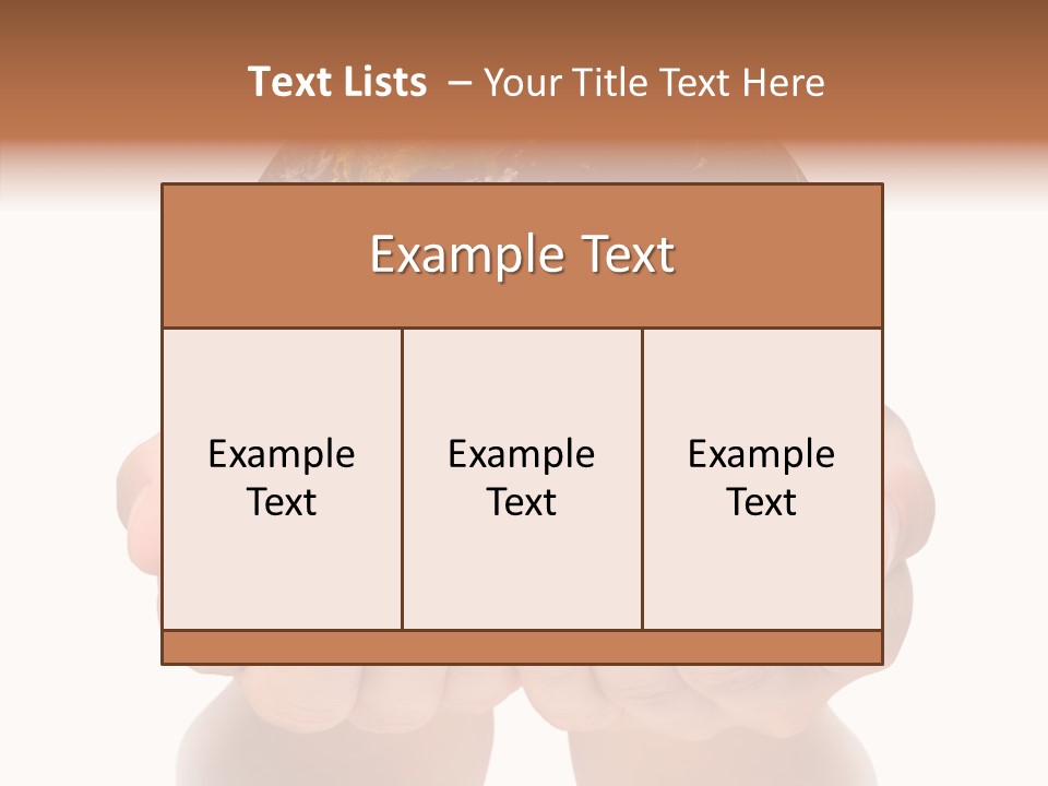 Cutout Protection Woman PowerPoint Template