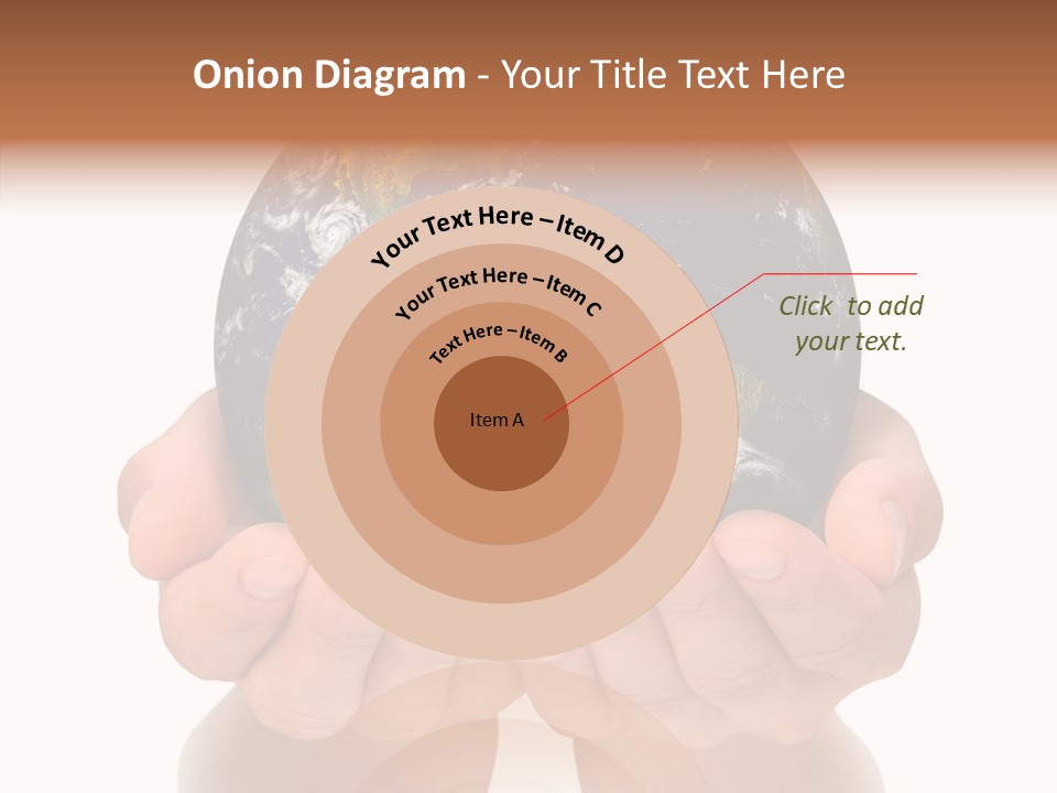 Cutout Protection Woman PowerPoint Template