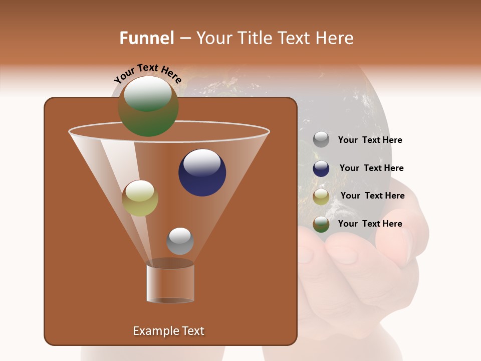 Cutout Protection Woman PowerPoint Template