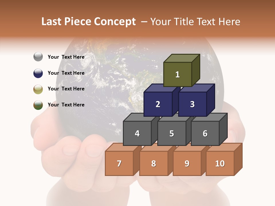 Cutout Protection Woman PowerPoint Template