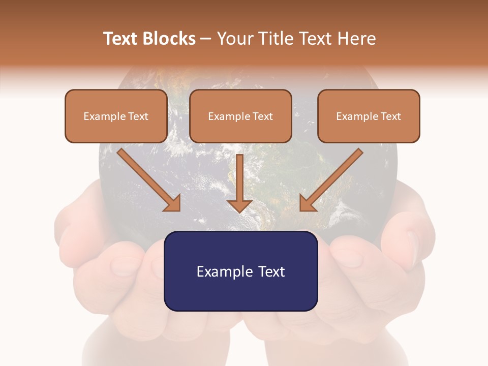 Cutout Protection Woman PowerPoint Template