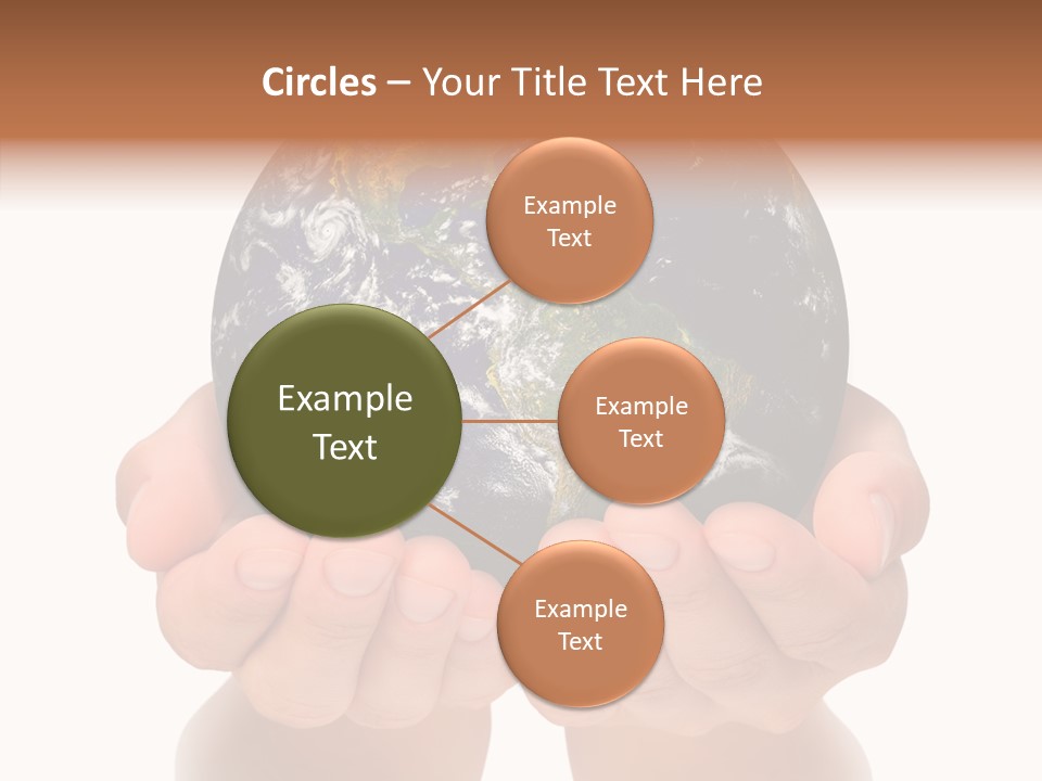 Cutout Protection Woman PowerPoint Template