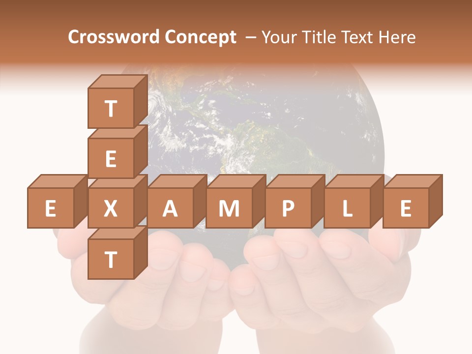 Cutout Protection Woman PowerPoint Template