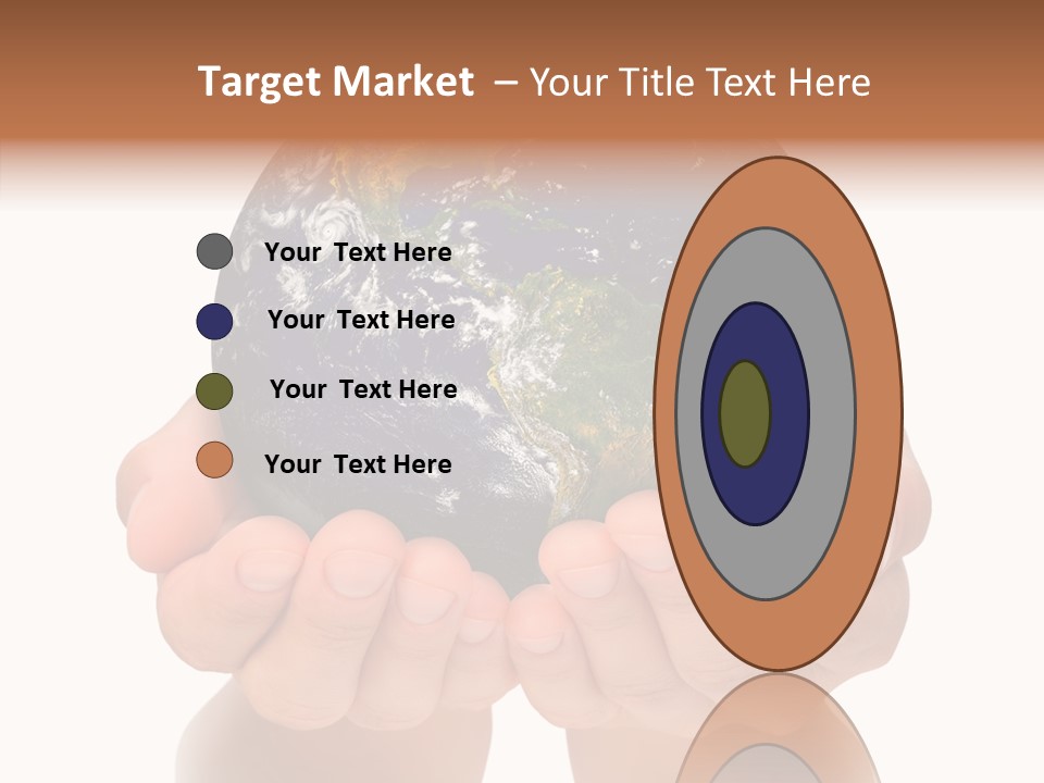 Cutout Protection Woman PowerPoint Template