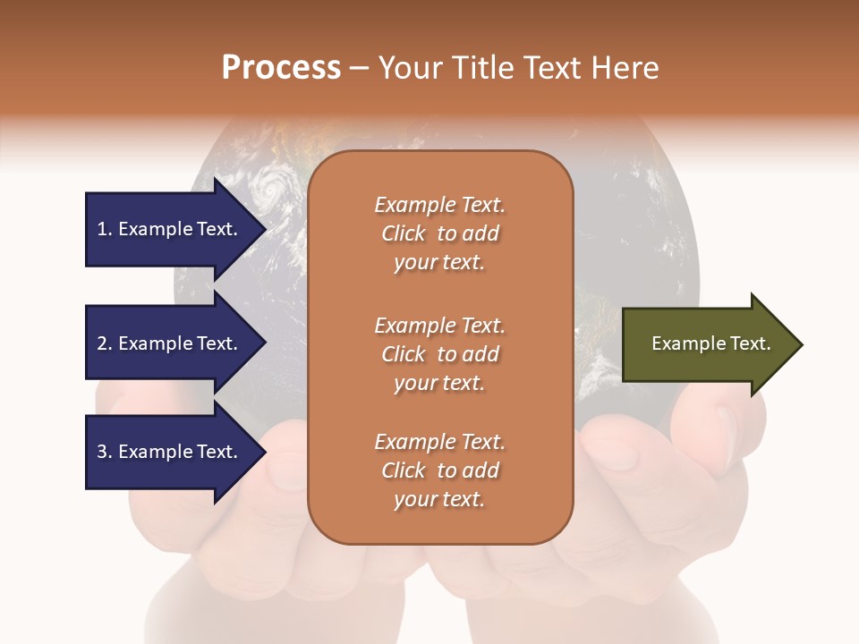 Cutout Protection Woman PowerPoint Template