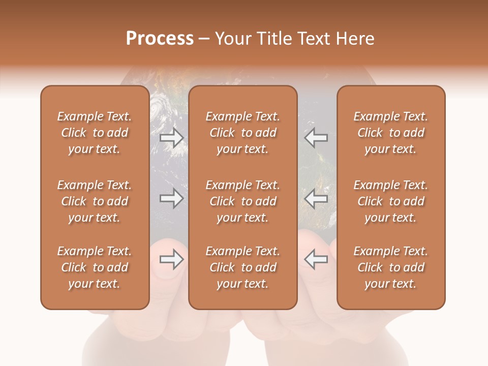 Cutout Protection Woman PowerPoint Template