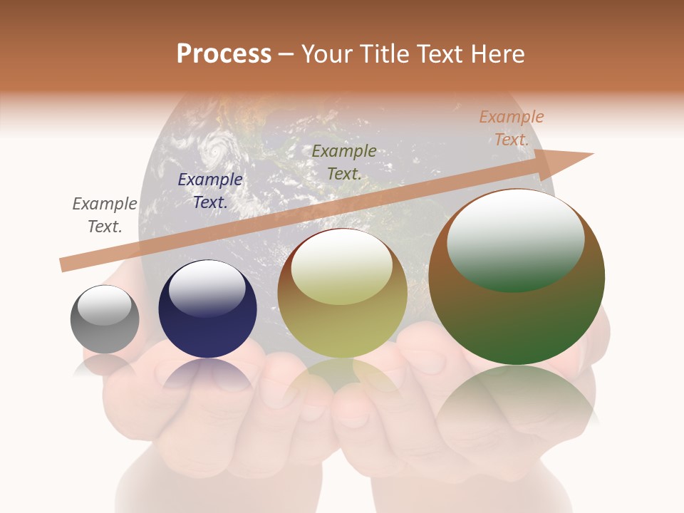 Cutout Protection Woman PowerPoint Template