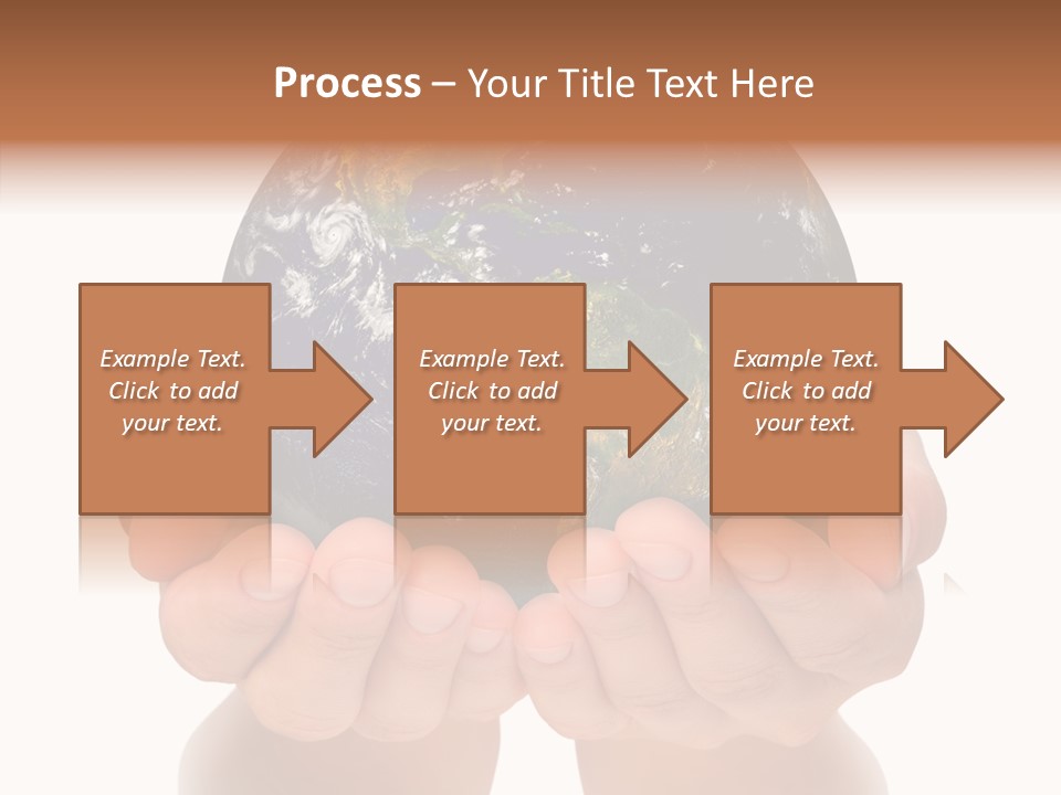 Cutout Protection Woman PowerPoint Template