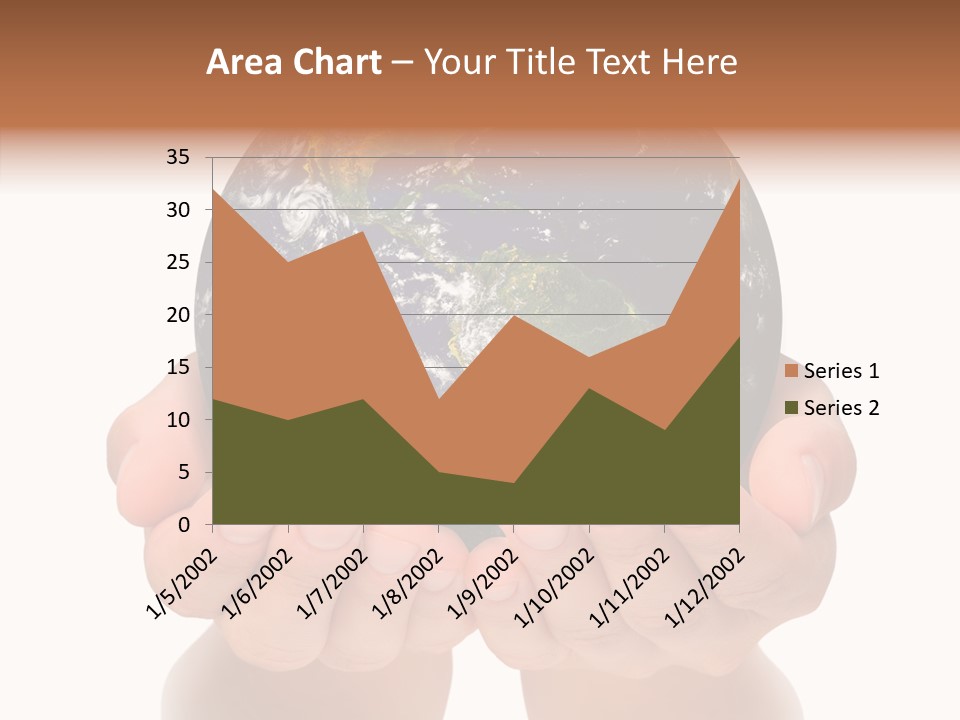 Cutout Protection Woman PowerPoint Template