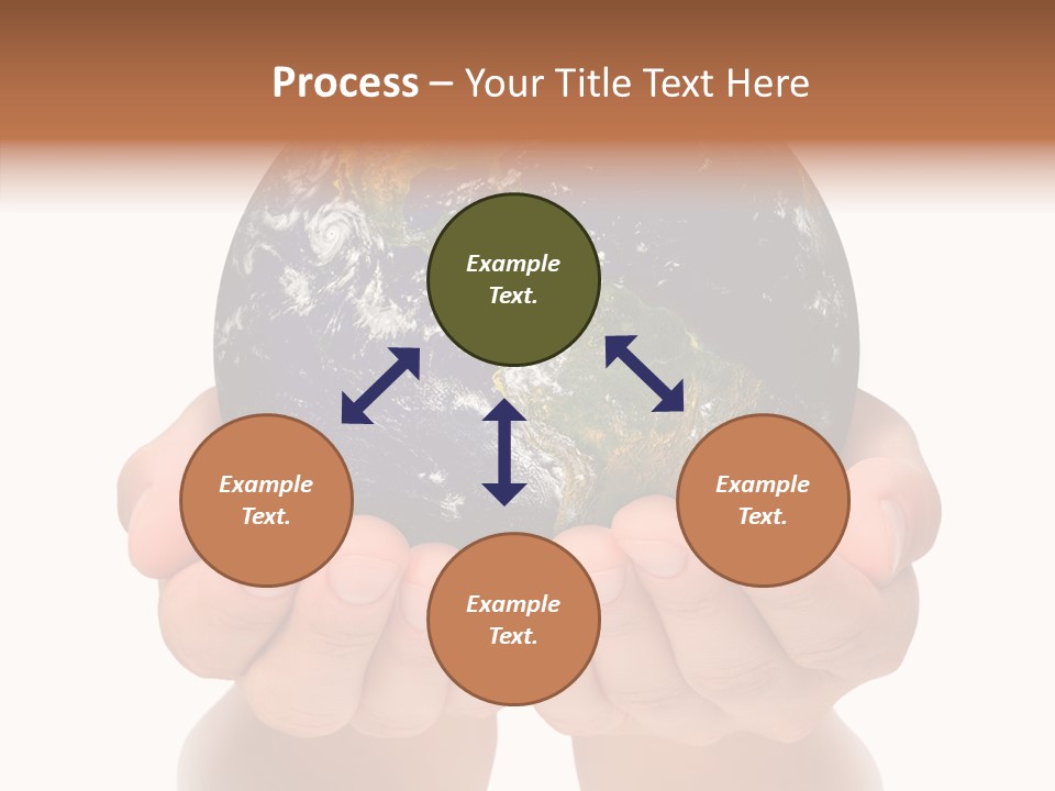 Cutout Protection Woman PowerPoint Template