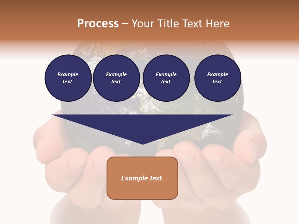 Cutout Protection Woman PowerPoint Template