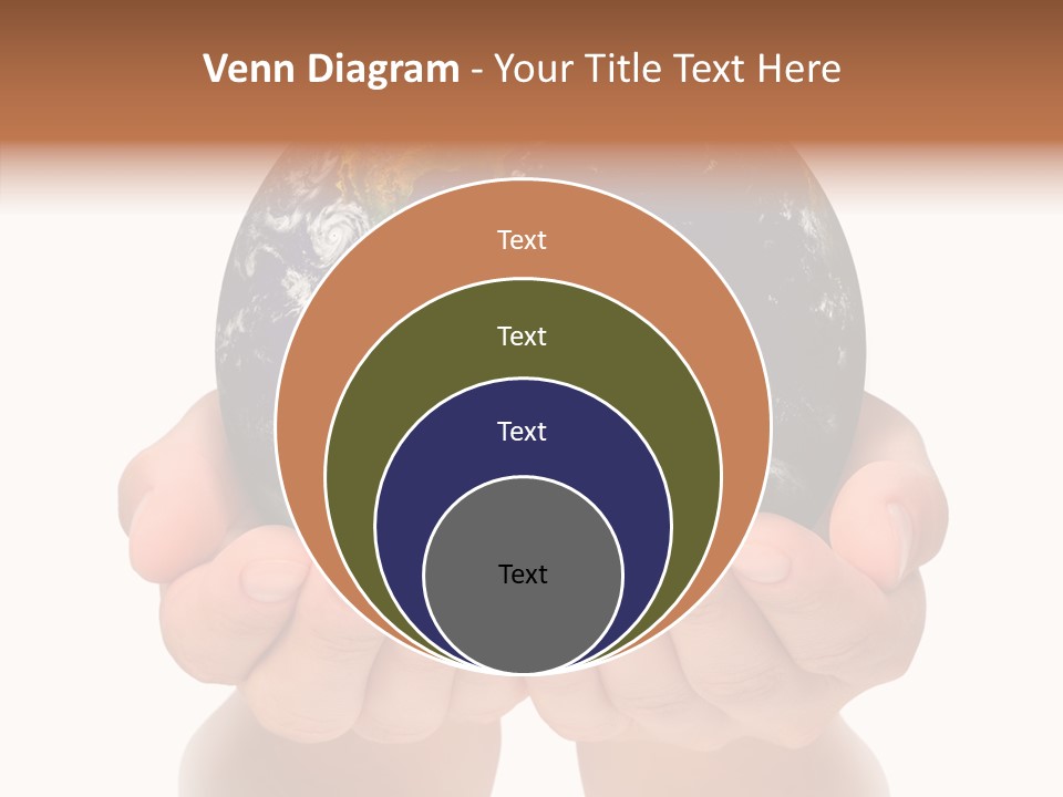 Cutout Protection Woman PowerPoint Template