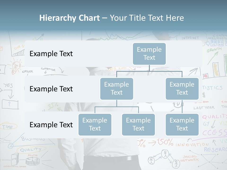 Search White Statistics PowerPoint Template