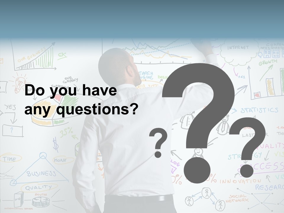 Search White Statistics PowerPoint Template