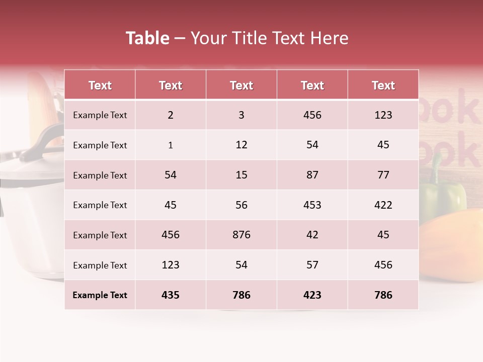 Food Culinary Mushroom PowerPoint Template
