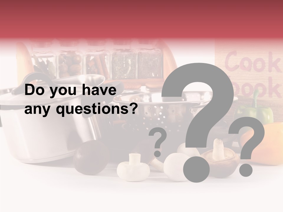 Food Culinary Mushroom PowerPoint Template