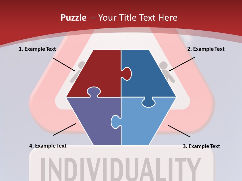 Word Signpost Concept PowerPoint Template