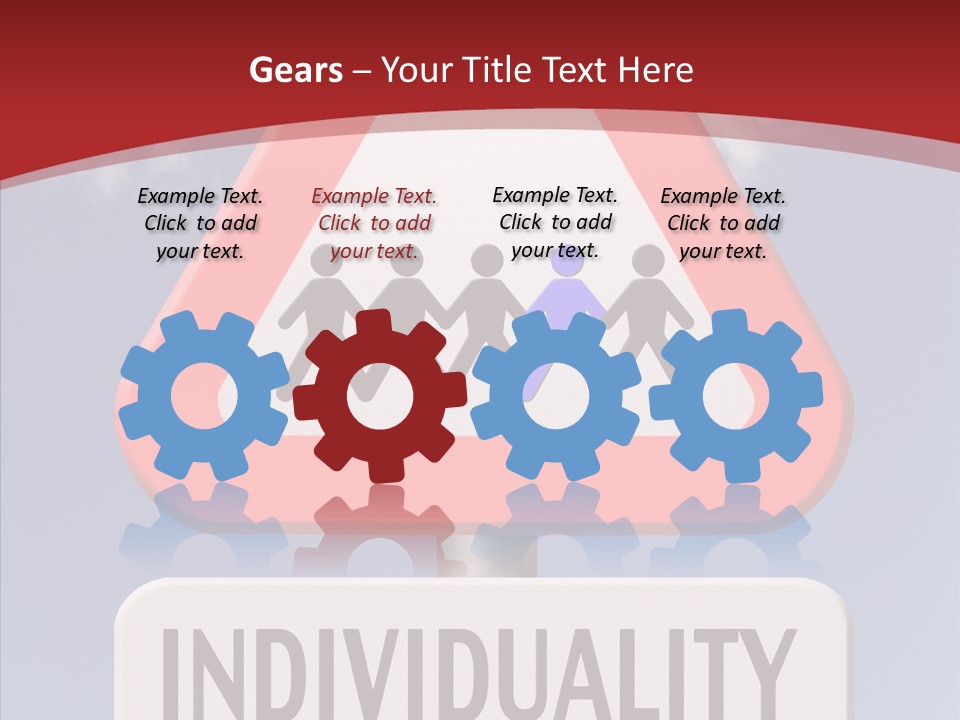 Word Signpost Concept PowerPoint Template