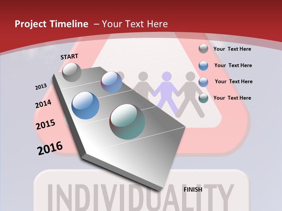 Word Signpost Concept PowerPoint Template