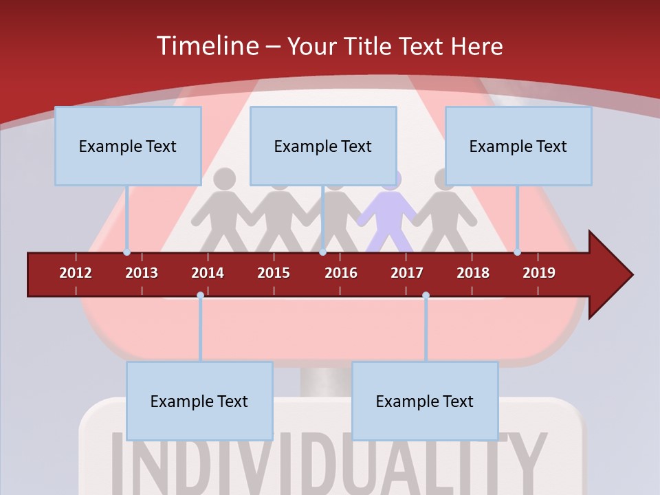 Word Signpost Concept PowerPoint Template