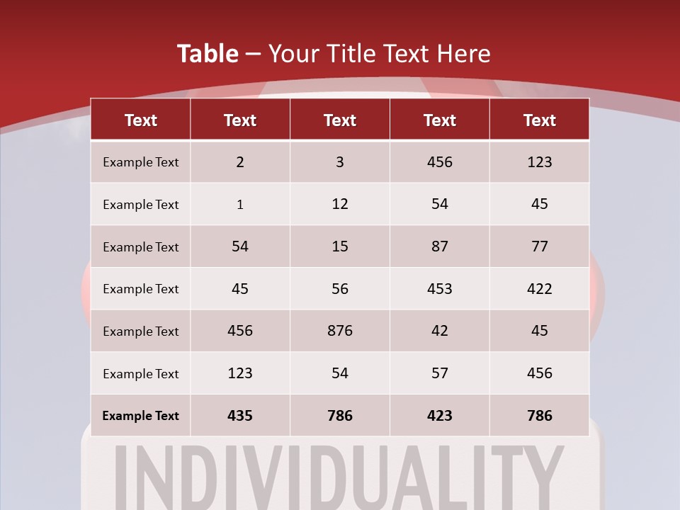 Word Signpost Concept PowerPoint Template