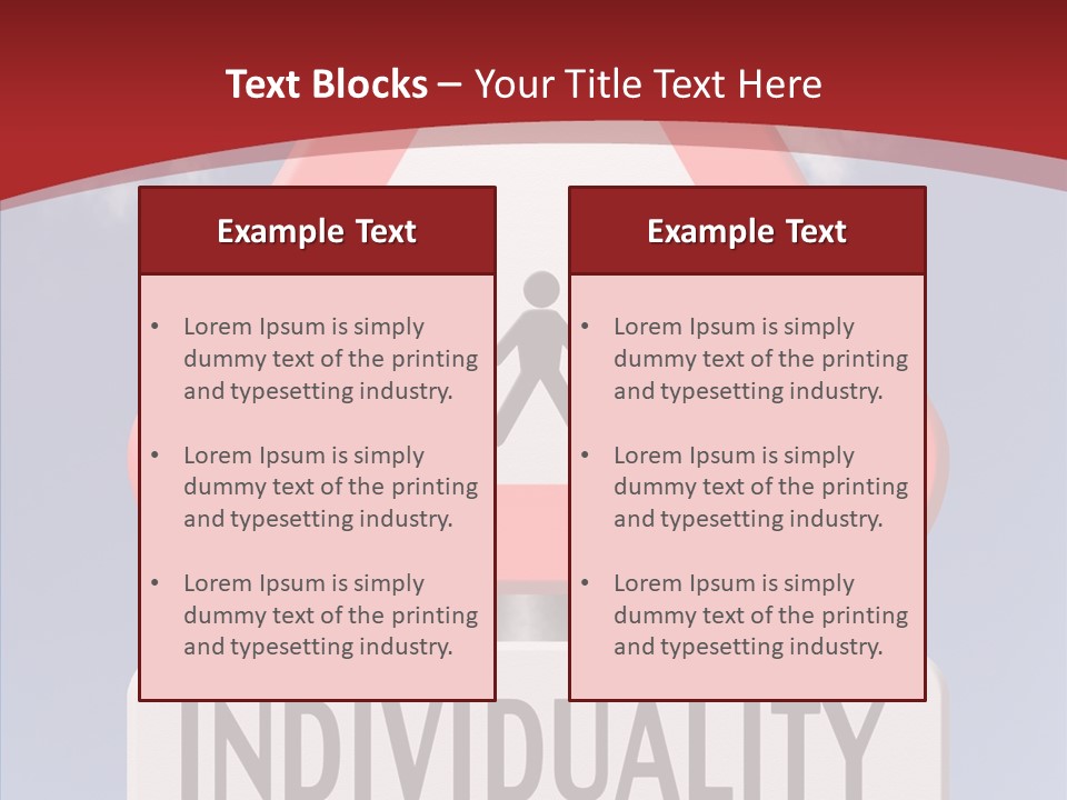 Word Signpost Concept PowerPoint Template