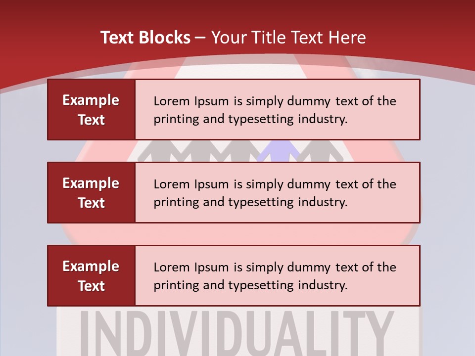 Word Signpost Concept PowerPoint Template