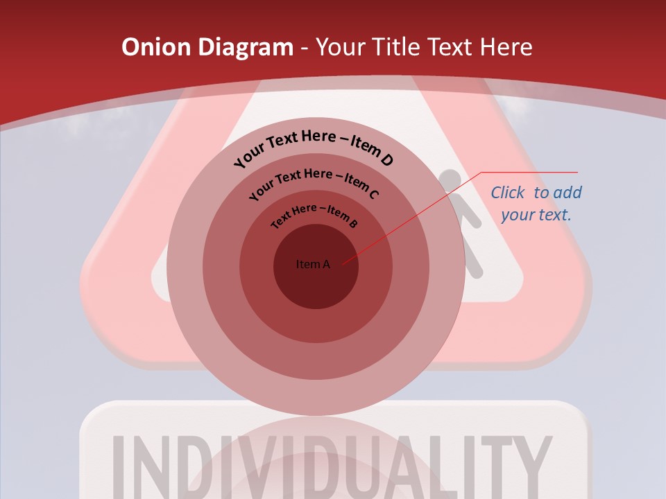 Word Signpost Concept PowerPoint Template