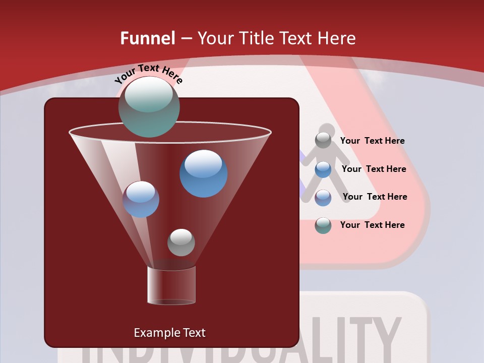 Word Signpost Concept PowerPoint Template