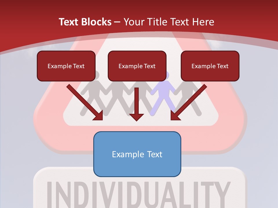 Word Signpost Concept PowerPoint Template