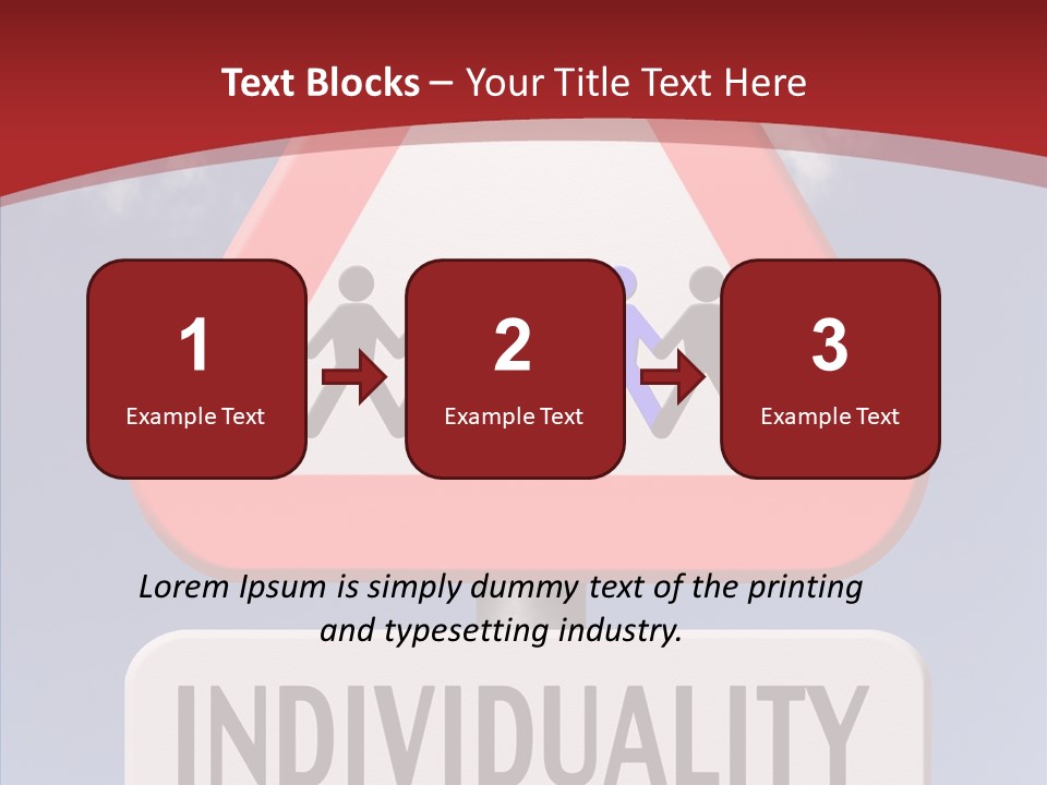 Word Signpost Concept PowerPoint Template