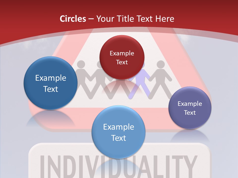 Word Signpost Concept PowerPoint Template