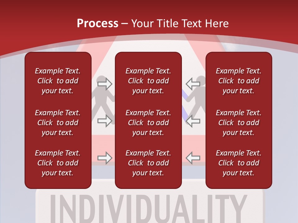 Word Signpost Concept PowerPoint Template