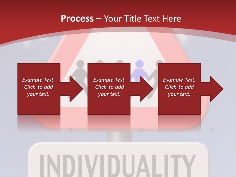 Word Signpost Concept PowerPoint Template