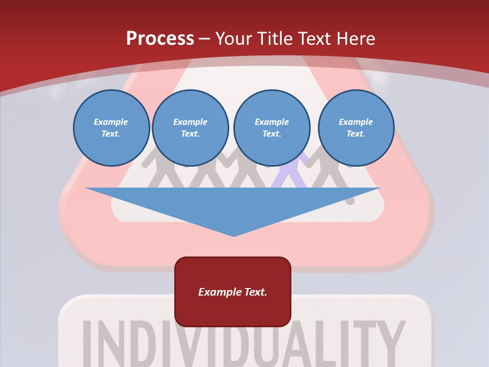 Word Signpost Concept PowerPoint Template