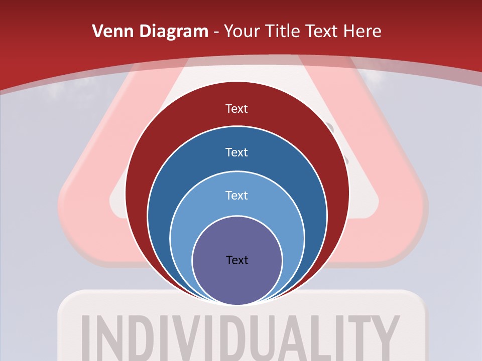 Word Signpost Concept PowerPoint Template