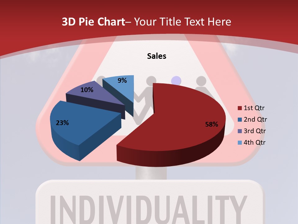 Word Signpost Concept PowerPoint Template