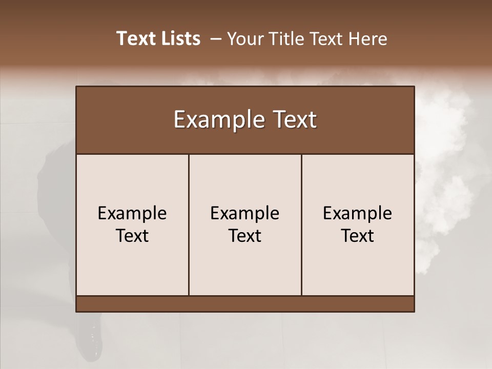 Businessman Height Decide PowerPoint Template