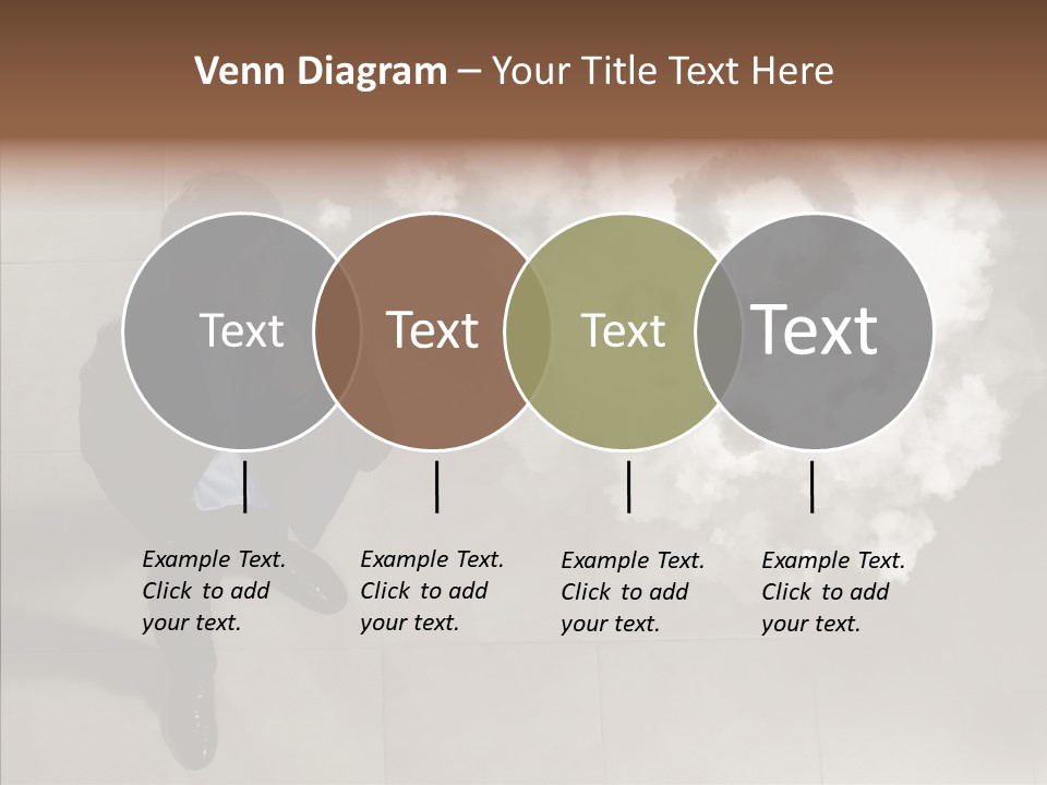 Businessman Height Decide PowerPoint Template