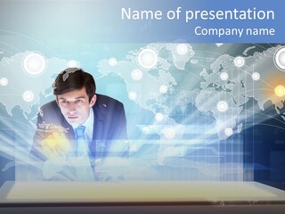 Digital Virtual Futuristic PowerPoint Template