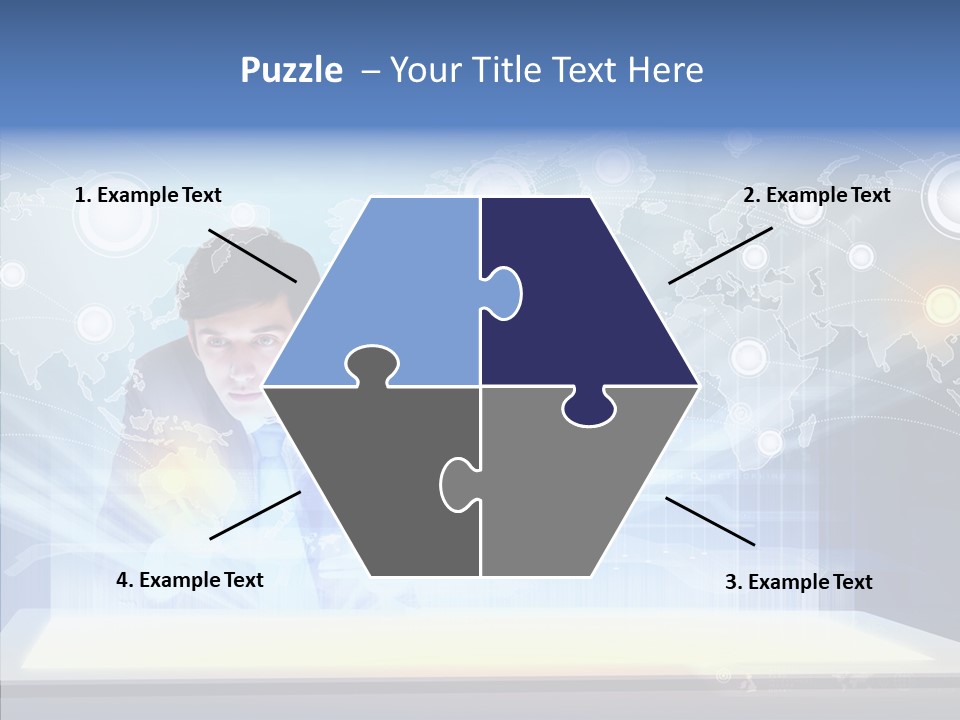 Digital Virtual Futuristic PowerPoint Template