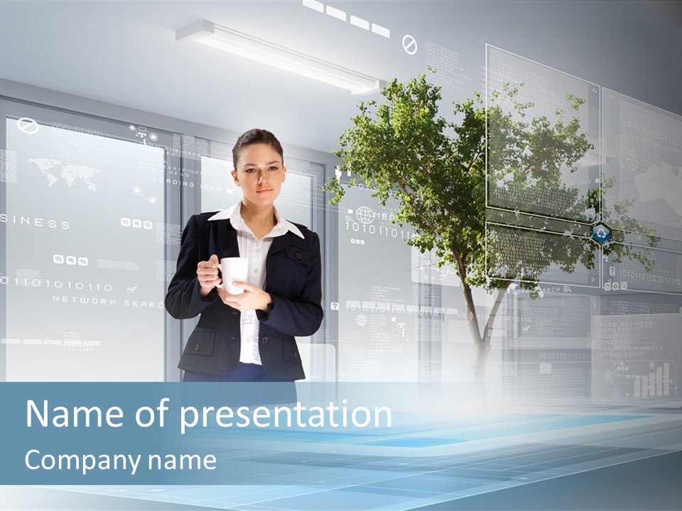 Innovation Multimedia Network PowerPoint Template