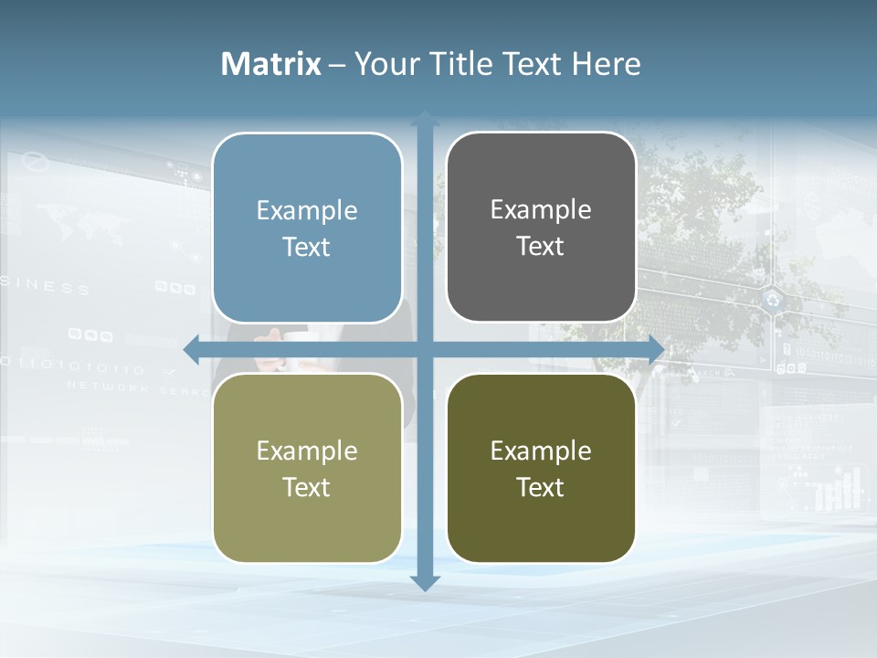 Innovation Multimedia Network PowerPoint Template