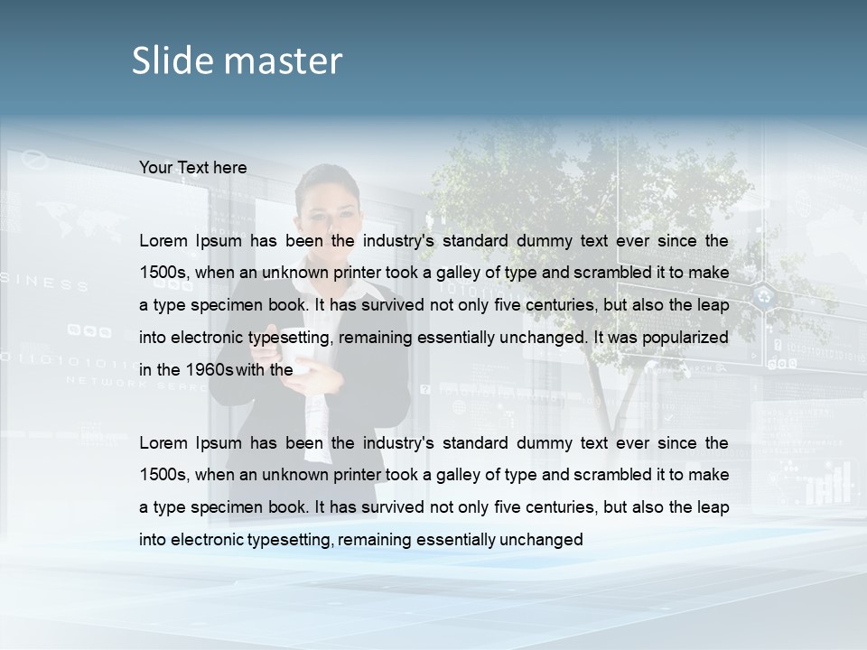 Innovation Multimedia Network PowerPoint Template